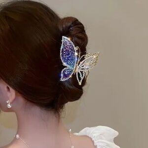 Butterfly Hair Claw Accessory